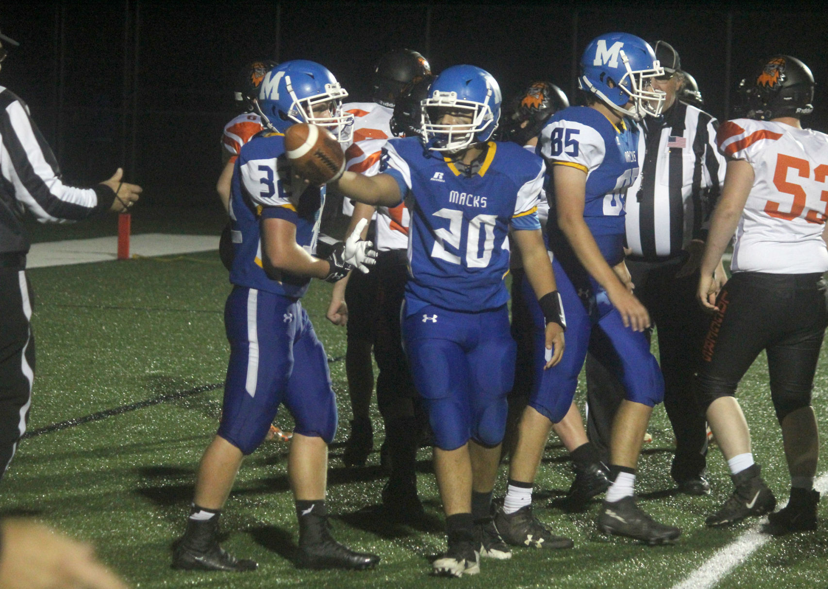 Phillips at McDonell football 9-27-19